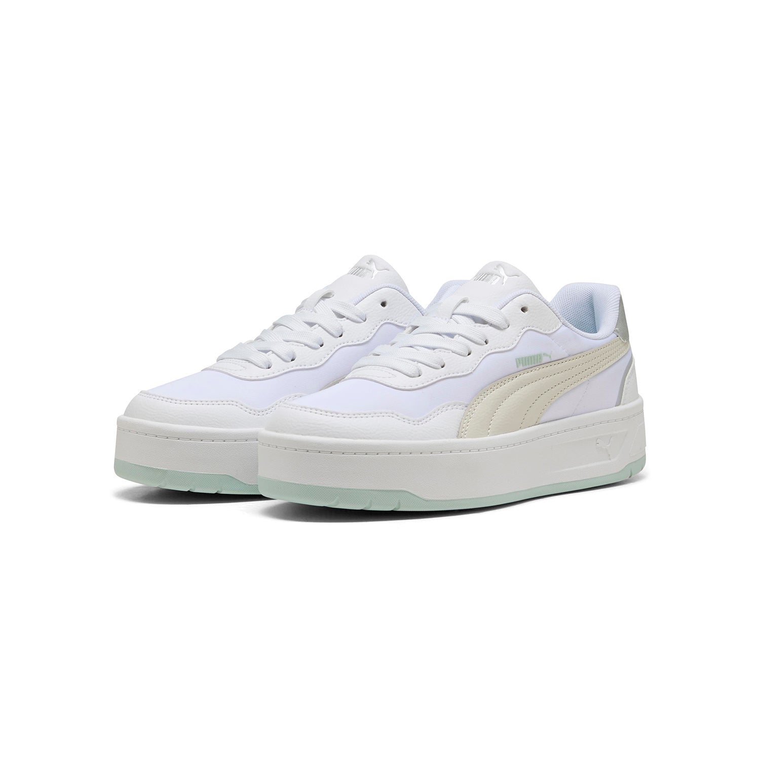 Zapatillas Urbano Mujer Puma Court Lally Skye Aqua Metallics Zapatillas Urbano Mujer Puma Court Lally Skye Aqua Metallics