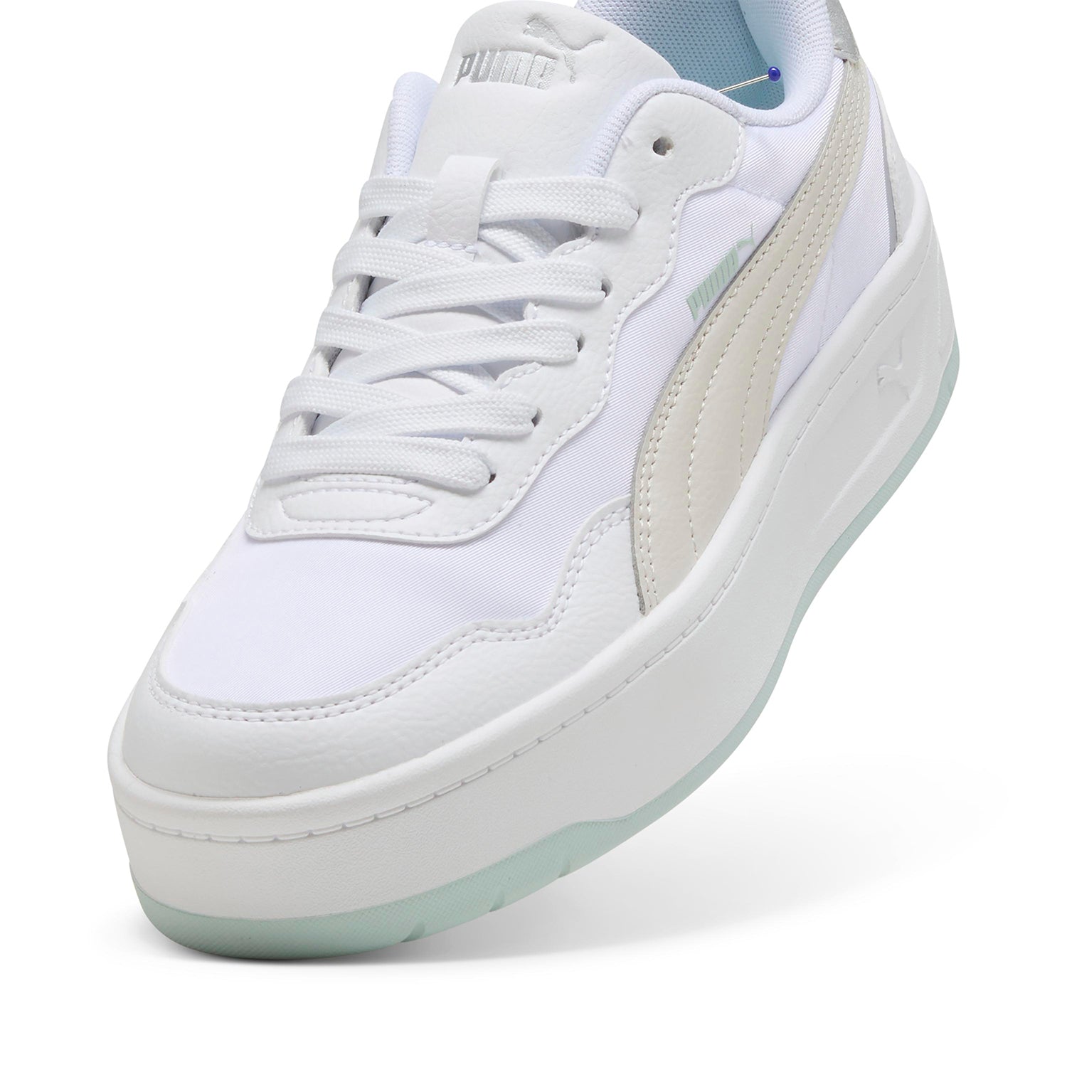 Zapatillas Urbano Mujer Puma Court Lally Skye Aqua Metallics Zapatillas Urbano Mujer Puma Court Lally Skye Aqua Metallics