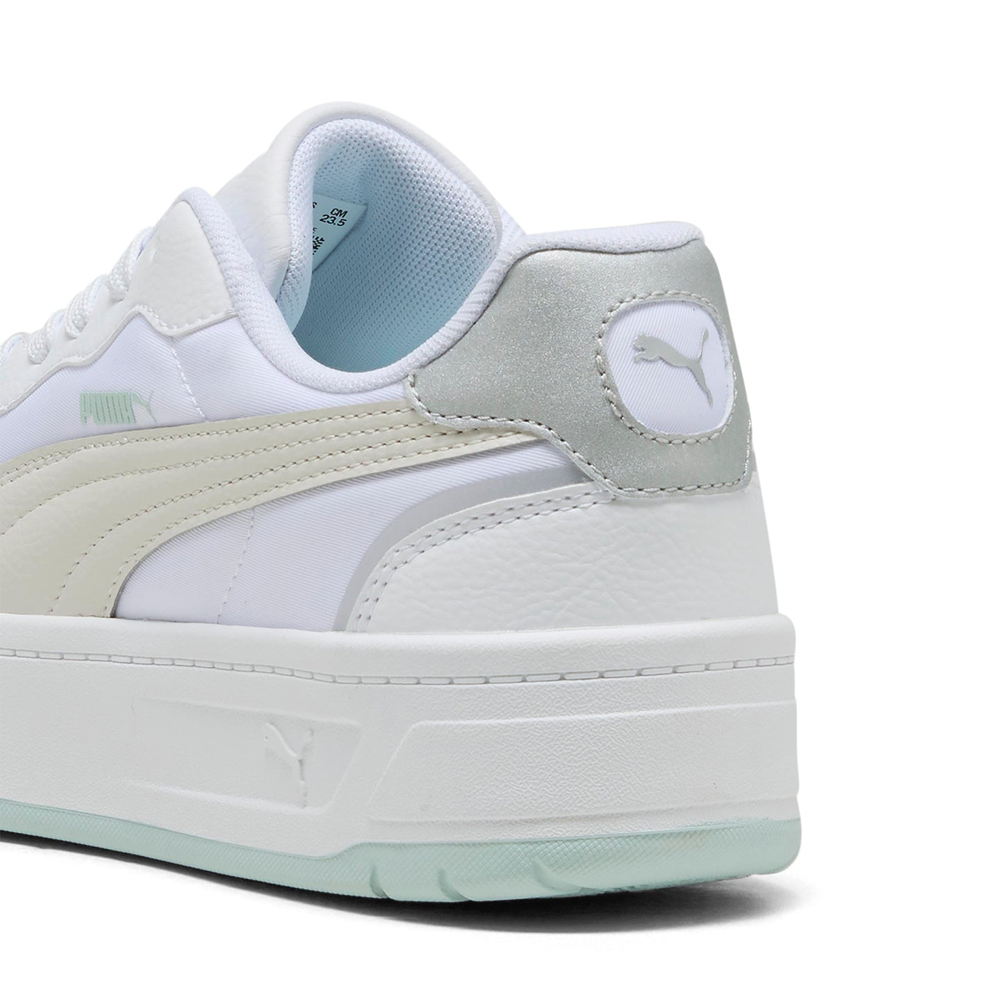 Zapatillas Urbano Mujer Puma Court Lally Skye Aqua Metallics Zapatillas Urbano Mujer Puma Court Lally Skye Aqua Metallics