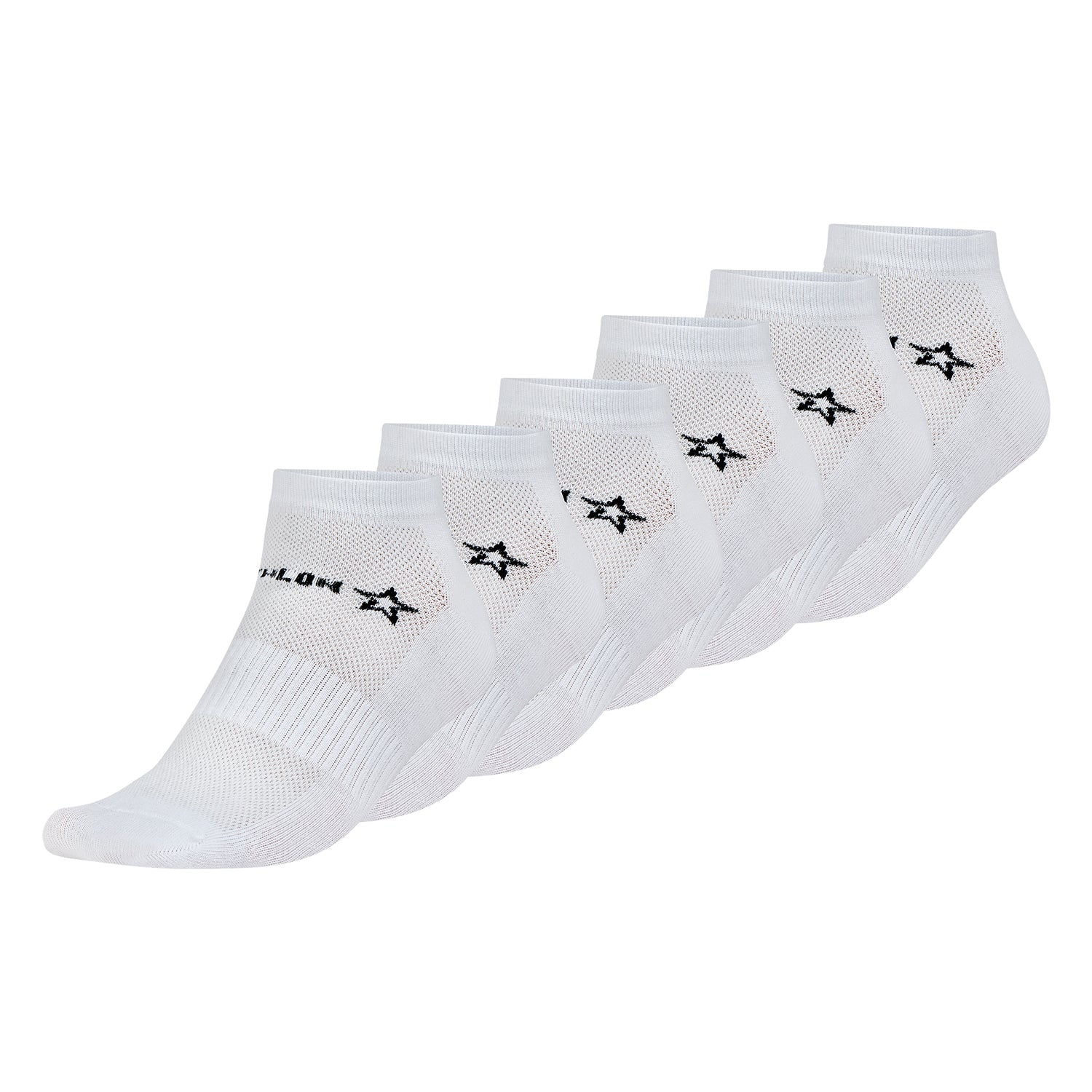 Medias Urbano Hombre Triathlon Pack6 Full Blanco Medias Urbano Hombre Triathlon Pack6 Full Blanco