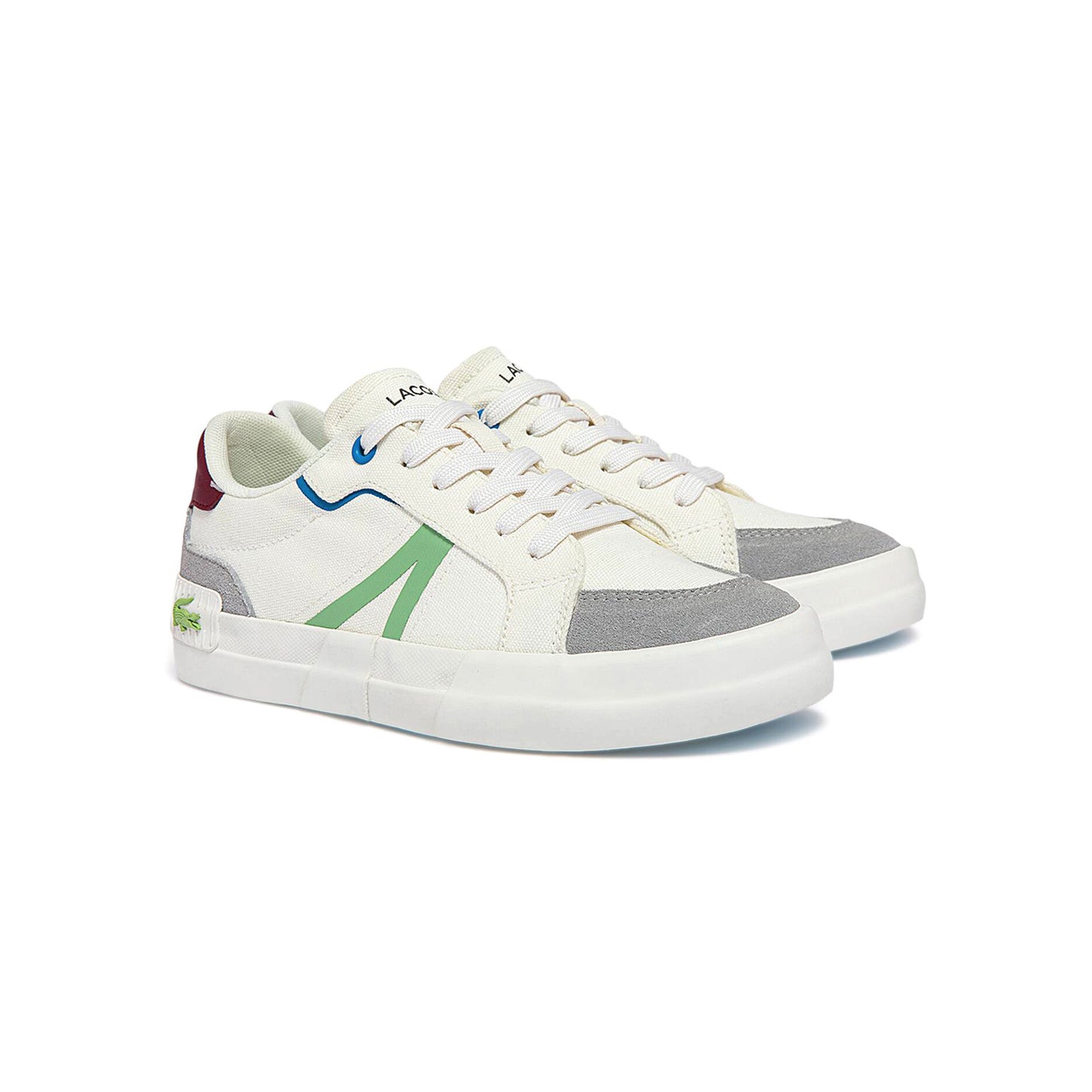Zapatillas Urbanas Mujer Lacoste 743Cfa00442L6 Cfa Wht/Lt Grn