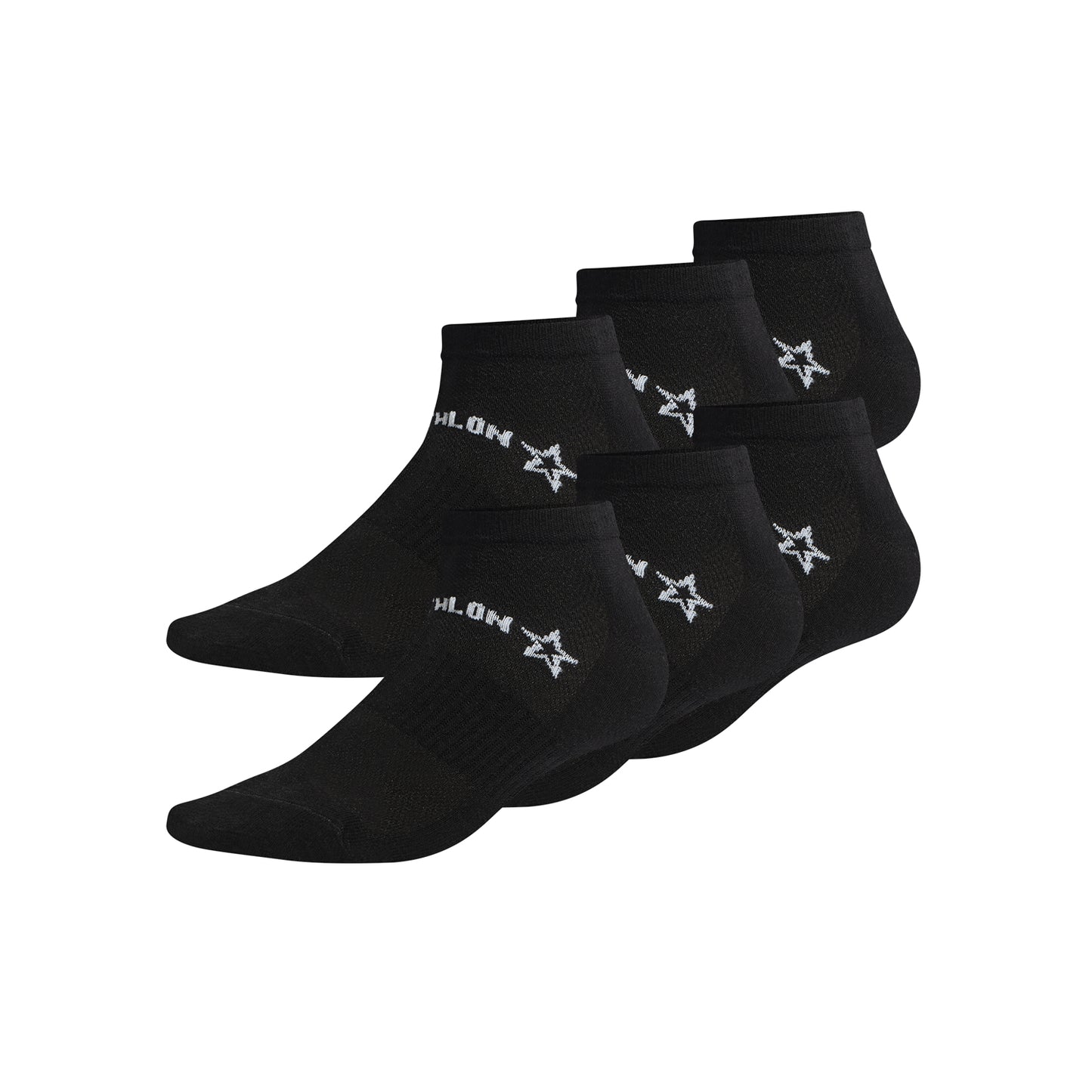 Medias Urbano Mujer Triathlon Pack6 Full Negro Medias Urbano Mujer Triathlon Pack6 Full Negro