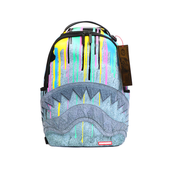 Mochila Urbano Unisex Sprayground Drippy Stone Shark Mochila Urbano Unisex Sprayground Drippy Stone Shark