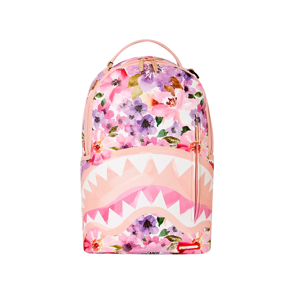 Mochila Urbano Unisex Sprayground Painted Floral Shark