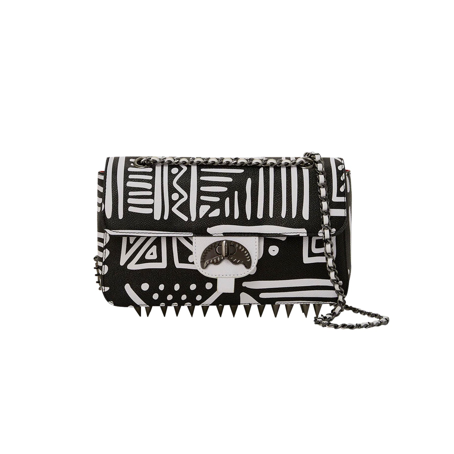 Bolso Urbano Unisex Sprayground Bolso De Mano Ai Tribal Courture TurN-Lock Bolso Urbano Unisex Sprayground Bolso De Mano Ai Tribal Courture TurN-Lock