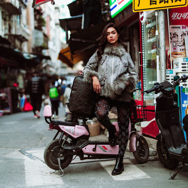 Mochila Urbano Unisex Sprayground Mochila Dlx 3am Check Pattern Mochila Urbano Unisex Sprayground Mochila Dlx 3am Check Pattern