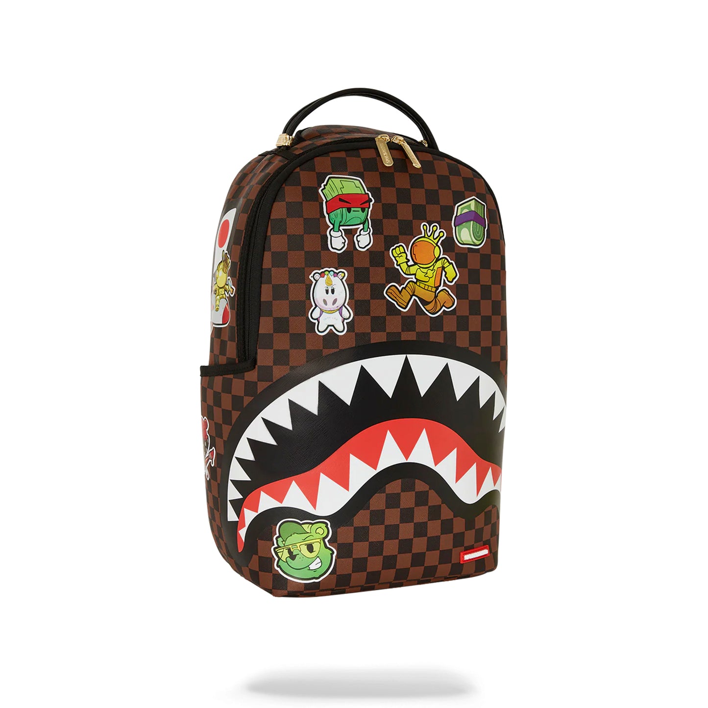 Mochila Urbano Unisex Sprayground Dlxsv Sticker Campaign Mochila Urbano Unisex Sprayground Dlxsv Sticker Campaign