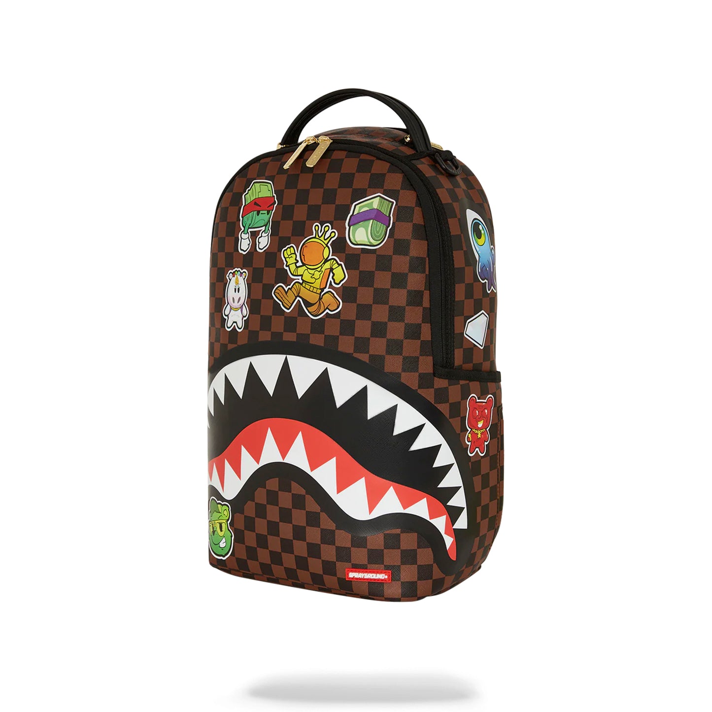 Mochila Urbano Unisex Sprayground Dlxsv Sticker Campaign Mochila Urbano Unisex Sprayground Dlxsv Sticker Campaign