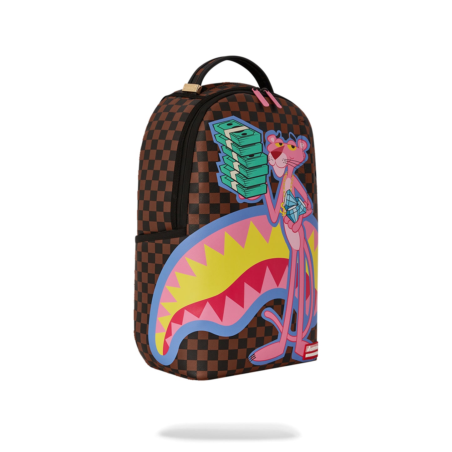Mochila Sprayground Pink Panther Holding Money Stack Dlxsv Mochila Sprayground Pink Panther Holding Money Stack Dlxsv