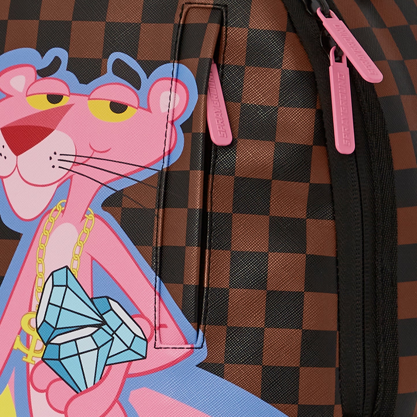 Mochila Sprayground Pink Panther Holding Money Stack Dlxsv Mochila Sprayground Pink Panther Holding Money Stack Dlxsv
