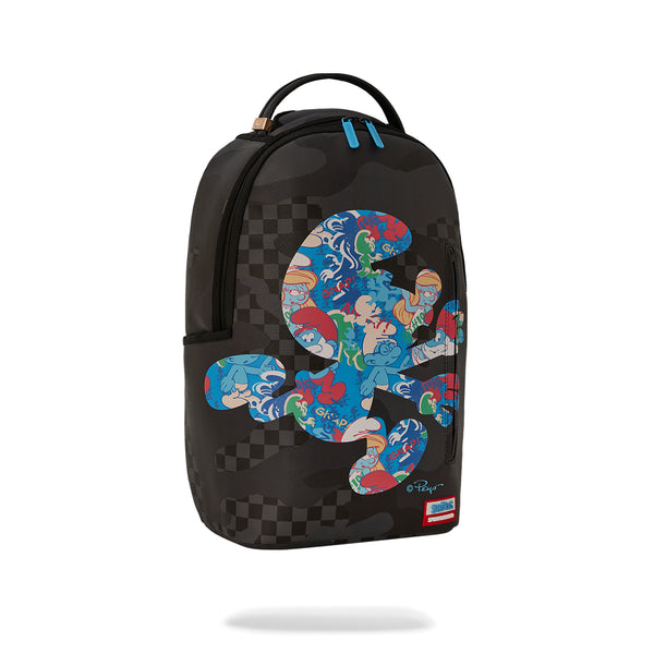 Mochila Sprayground Smurf Silhouette Dlxsv Mochila Sprayground Smurf Silhouette Dlxsv