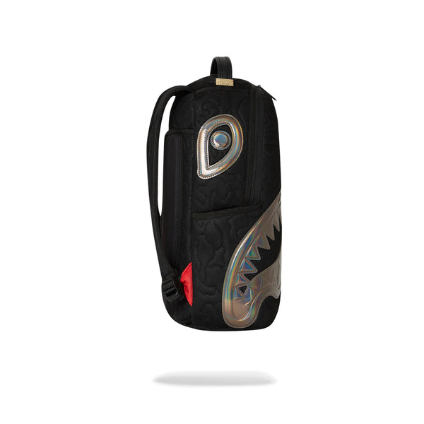 Mochila Urbano Unisex Sprayground Mochila Black Quilted Irridescent Dlxs Mochila Urbano Unisex Sprayground Mochila Black Quilted Irridescent Dlxs