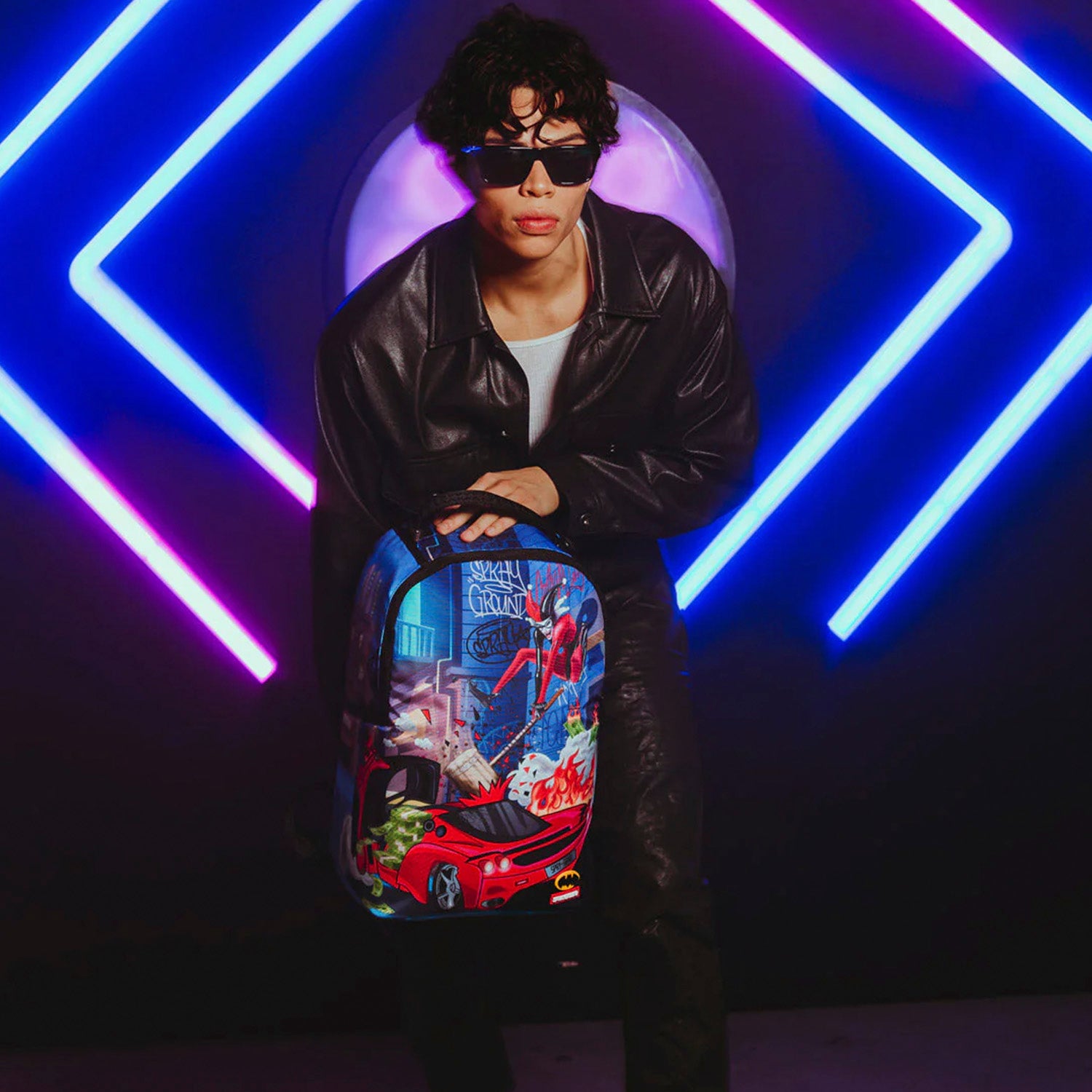 Mochila Urbano Unisex Sprayground Dc Harley Car Smash Dlxsr Mochila Urbano Unisex Sprayground Dc Harley Car Smash Dlxsr