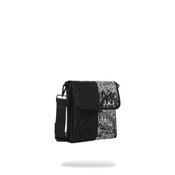 Bolso Urbano Unisex Sprayground Bolso Cruzado Ancho Hald Graff Quilted Bolso Urbano Unisex Sprayground Bolso Cruzado Ancho Hald Graff Quilted