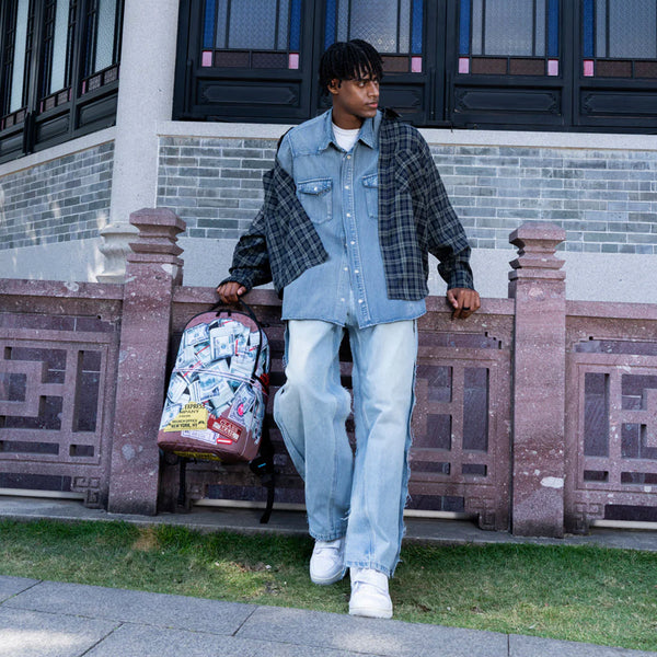 Mochila Urbano Unisex Sprayground Mochila Dlxr Torn Packaging Mochila Urbano Unisex Sprayground Mochila Dlxr Torn Packaging