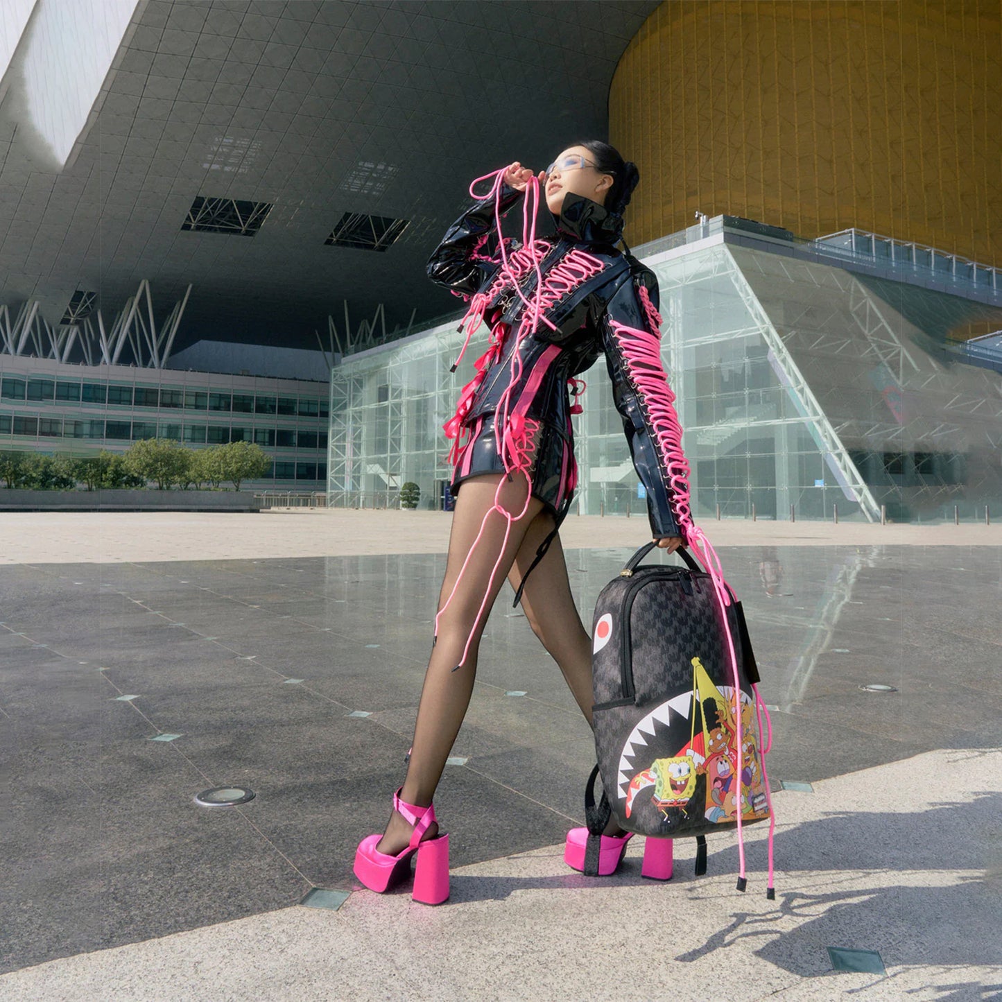 Mochila Urbano Unisex Sprayground 90s Nick Crammed Reveal Mochila Urbano Unisex Sprayground 90s Nick Crammed Reveal