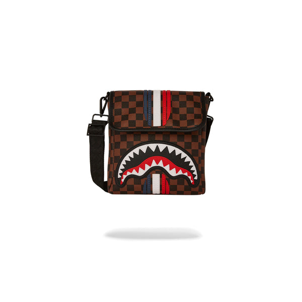 Bolso Urbano Unisex Sprayground Bolso Cruzado Ancho Machine Française Bolso Urbano Unisex Sprayground Bolso Cruzado Ancho Machine Française