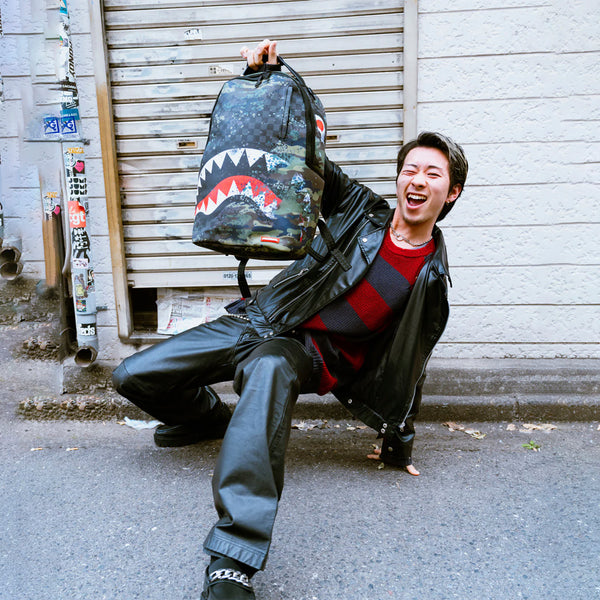 Mochila Urbano Unisex Sprayground Dlxsv Camo Splash Mochila Urbano Unisex Sprayground Dlxsv Camo Splash