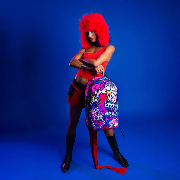 Mochila Urbano Sprayground Dlxsv Girly Graffiti Print Mochila Urbano Sprayground Dlxsv Girly Graffiti Print