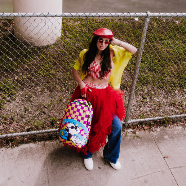 Mochila Urbano Unisex Sprayground Dlxsv Peanuts Shark Mouth Chill Mochila Urbano Unisex Sprayground Dlxsv Peanuts Shark Mouth Chill