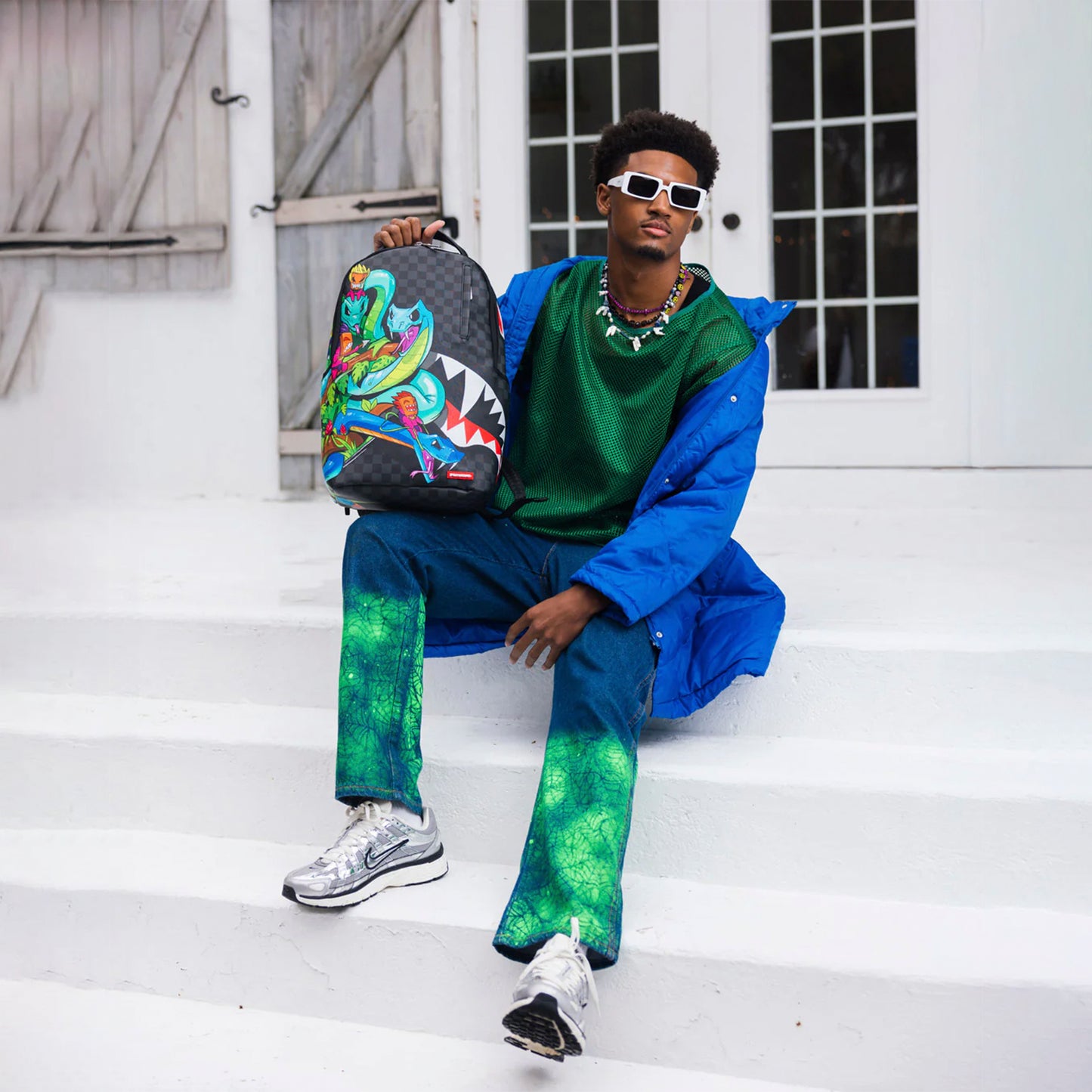 Mochila Urbano Unisex Sprayground Dlxsv Scooba Dooba Mochila Urbano Unisex Sprayground Dlxsv Scooba Dooba