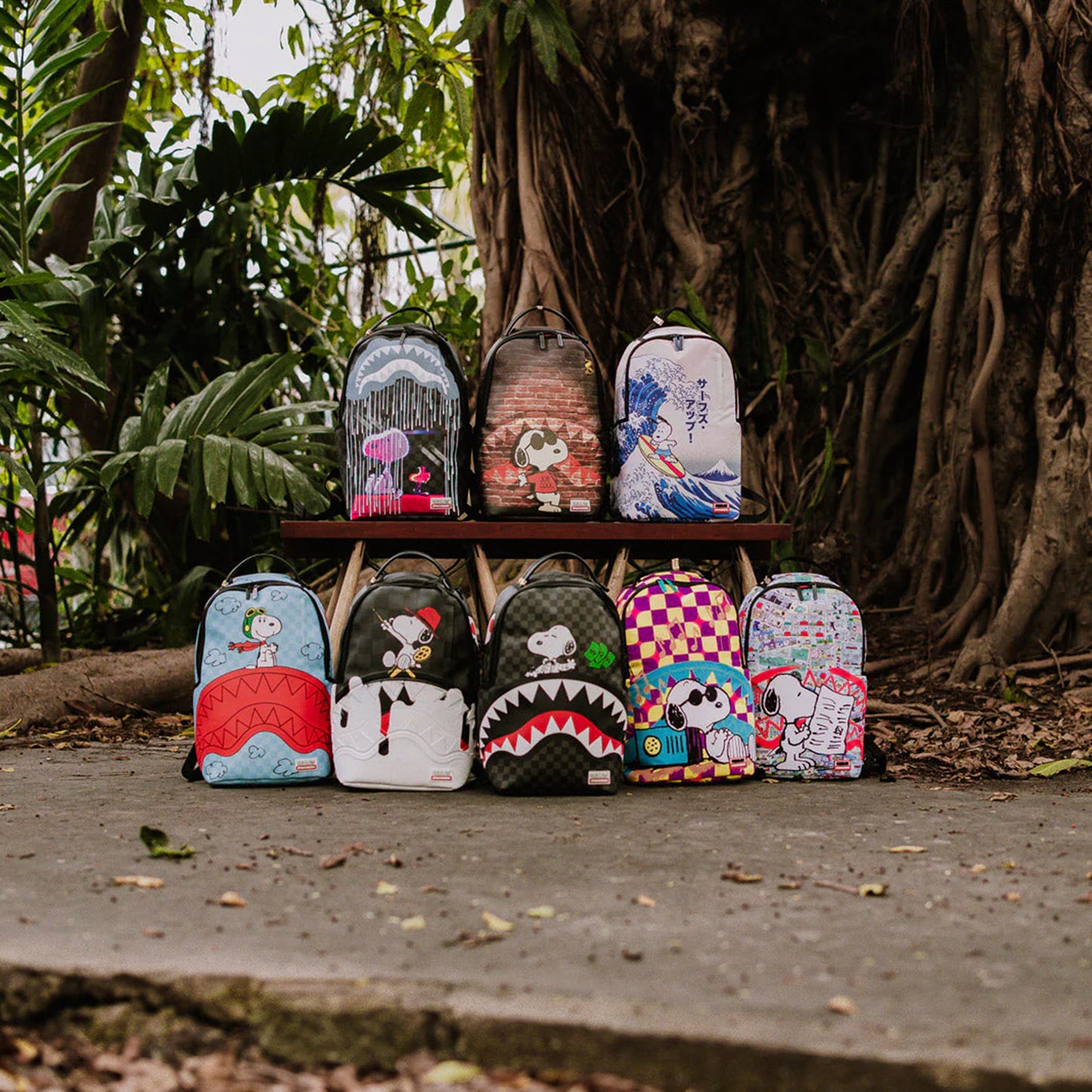 Mochila Urbano Unisex Sprayground Dlxsv Peanuts Snoopy Top Shark Money Mochila Urbano Unisex Sprayground Dlxsv Peanuts Snoopy Top Shark Money