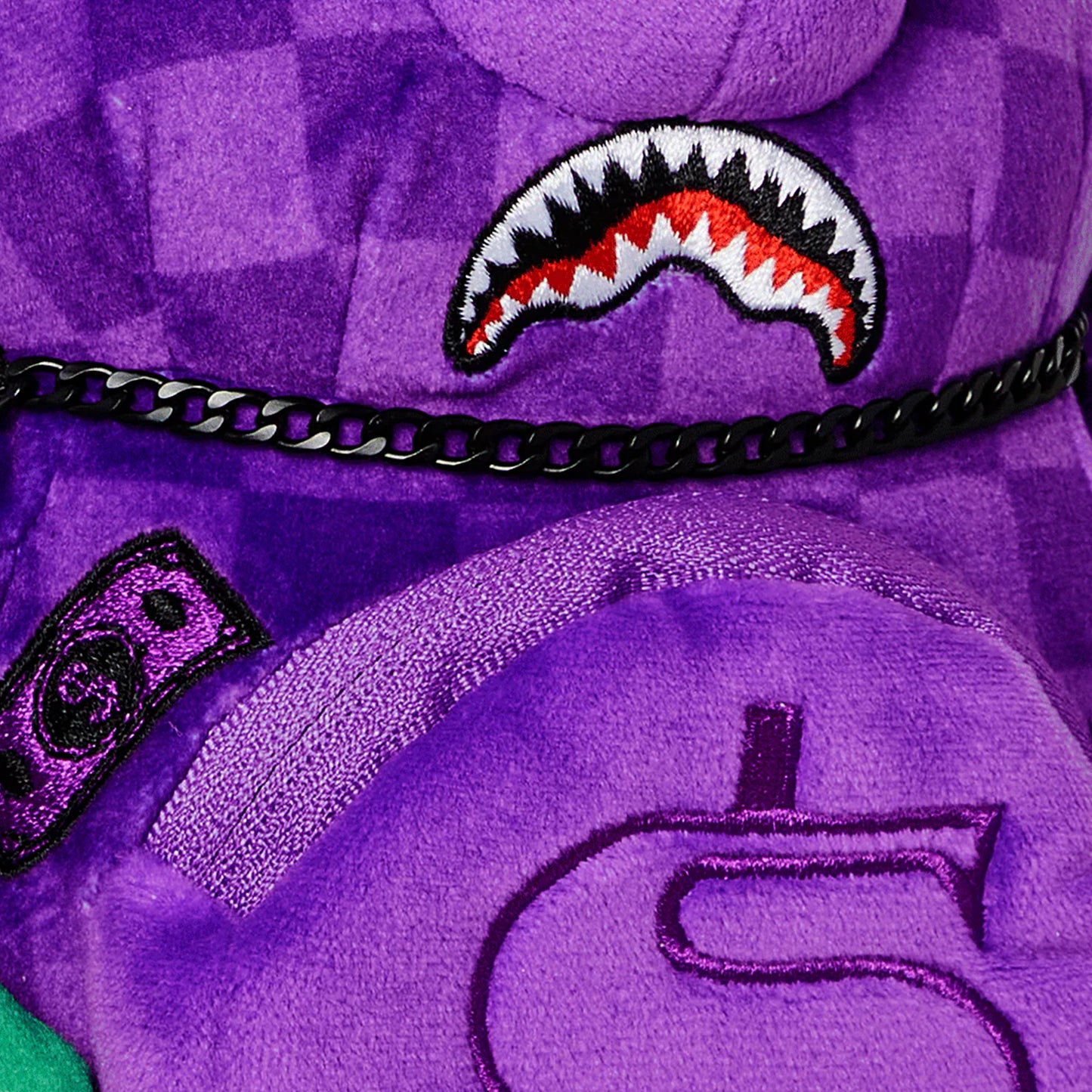 Mochila Urbano Unisex Sprayground Mochila De Oso Mini Purple Shark Sharks In Paris Mochila Urbano Unisex Sprayground Mochila De Oso Mini Purple Shark Sharks In Paris