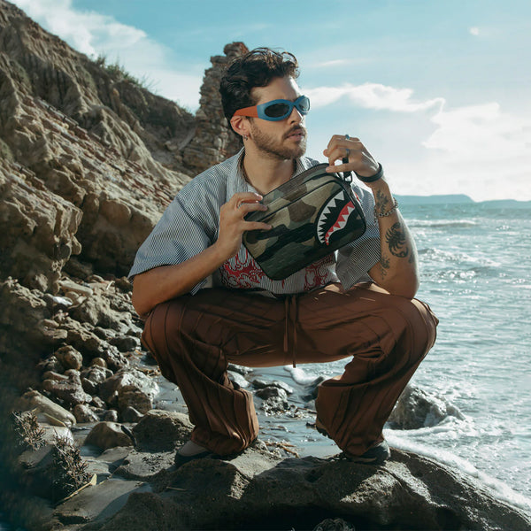 Neceser Urbano Sprayground Woodland Camo Check Neceser Urbano Sprayground Woodland Camo Check