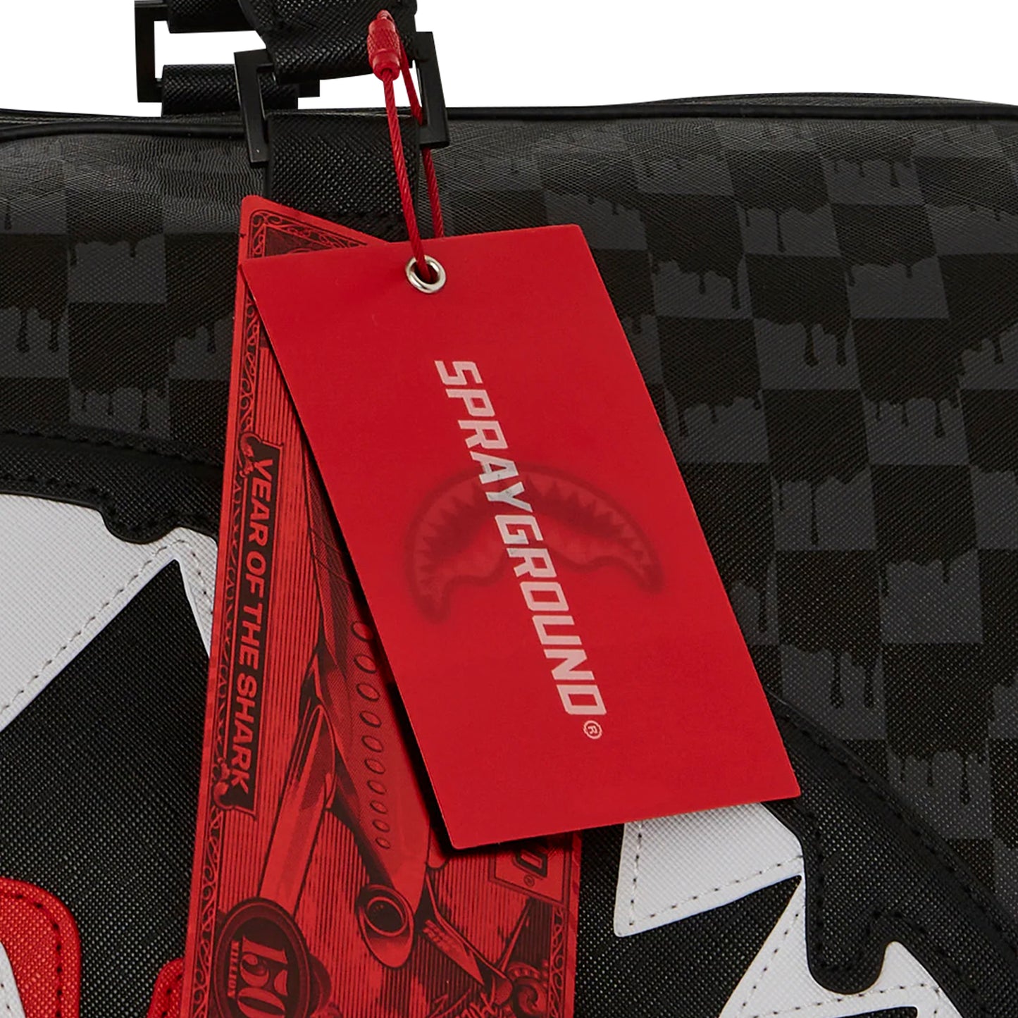 Bolso Urbano Unisex Sprayground Bolsa De Lona Dripping Sharks In Paris Bolso Urbano Unisex Sprayground Bolsa De Lona Dripping Sharks In Paris