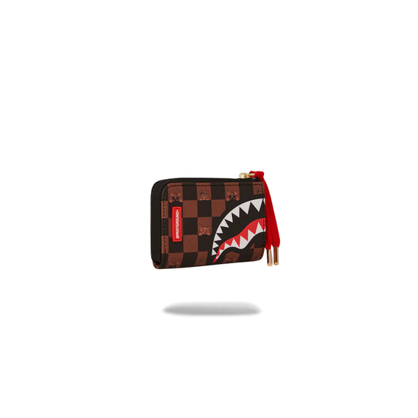 Billetera Urbano Unisex Sprayground Billetera Peeking Character Check Billetera Urbano Unisex Sprayground Billetera Peeking Character Check