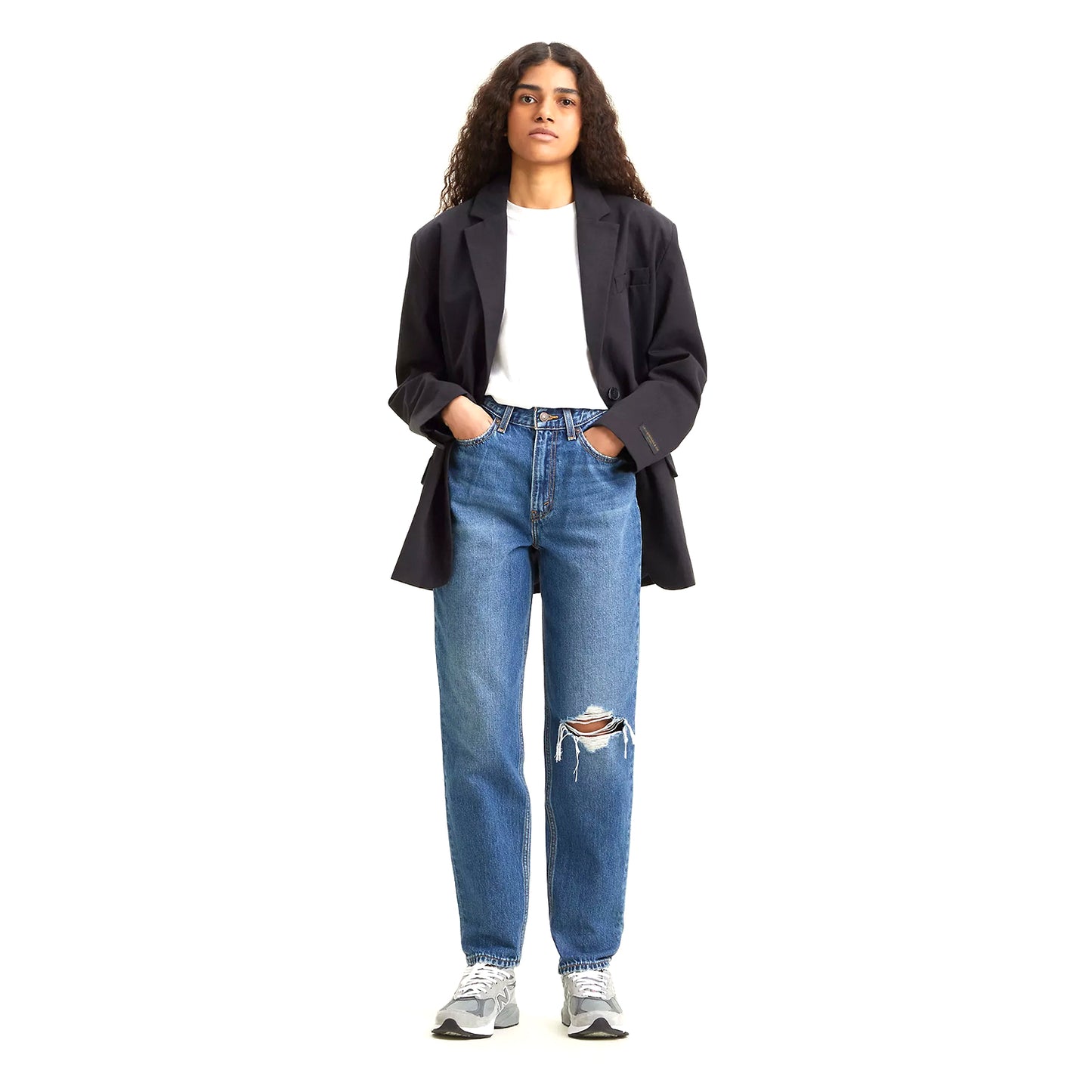 Pantalones Urbano Mujer Levis 80s Mom Jean Z2028 Medium Indigo Destru Pantalones Urbano Mujer Levis 80s Mom Jean Z2028 Medium Indigo Destru