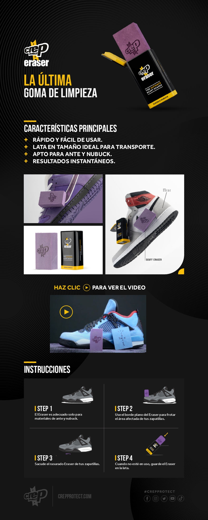 Borrador Especial para Gamuza Borrador Especial para Gamuza