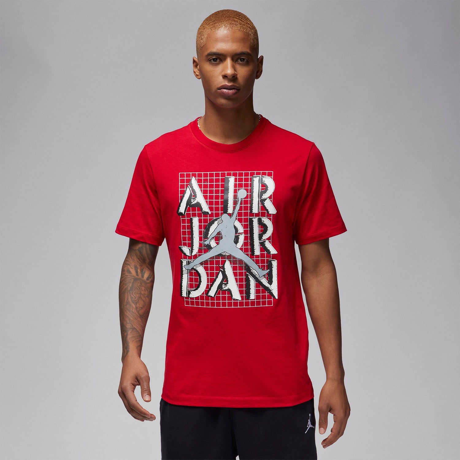 Camiseta nike roja hombre deals