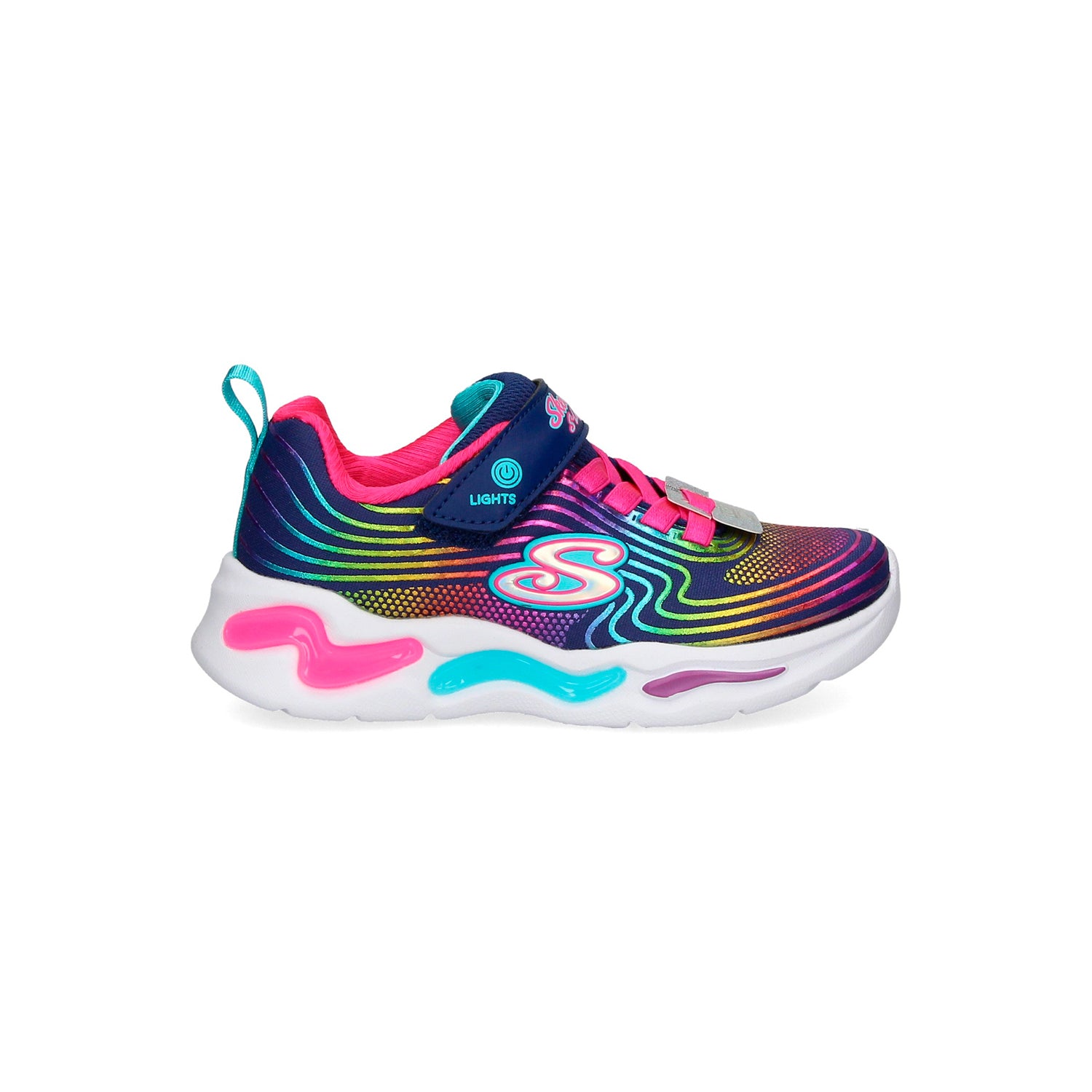 Zapatillas Urbanas Ni a Skechers Wavy Beams 302338L NVMT THN