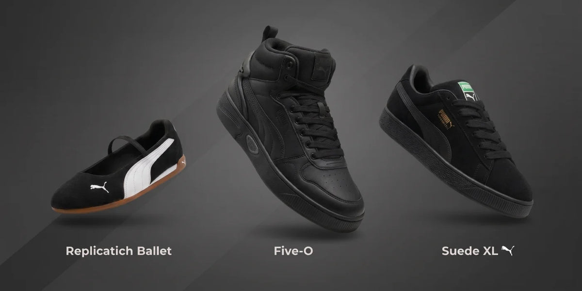 Los drops Puma que llegan este mes: Replicatch Ballet, Suede XL y Five-O