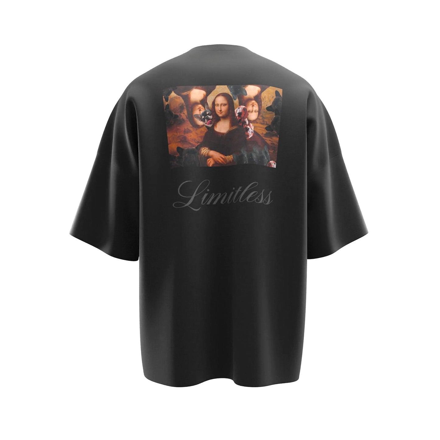 Polo Urbano Unisex Limitless T-Shirt Monalisa Black