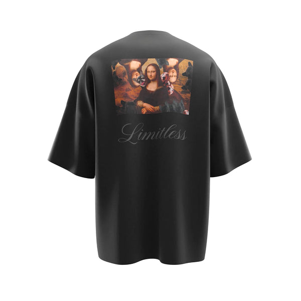 Polo Urbano Unisex Limitless T-Shirt Monalisa Black