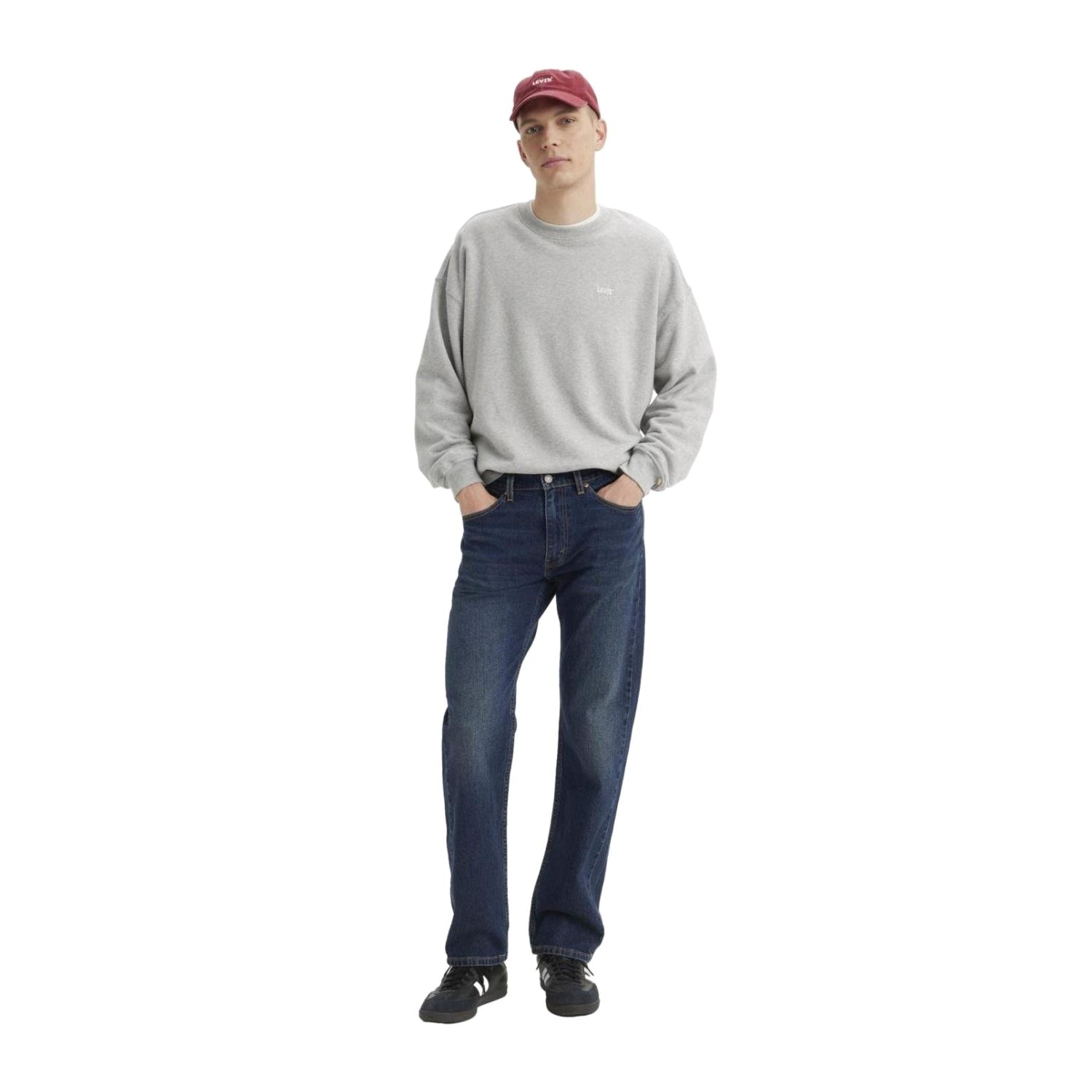 Jeans Urbano Hombre Levis 505™ Regular color Azul Moda Urbana - código 00505-2855