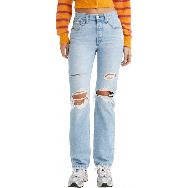 Pantalones Urbano Mujer Levis 501® Jeans For Women Z7292  Light Indigo