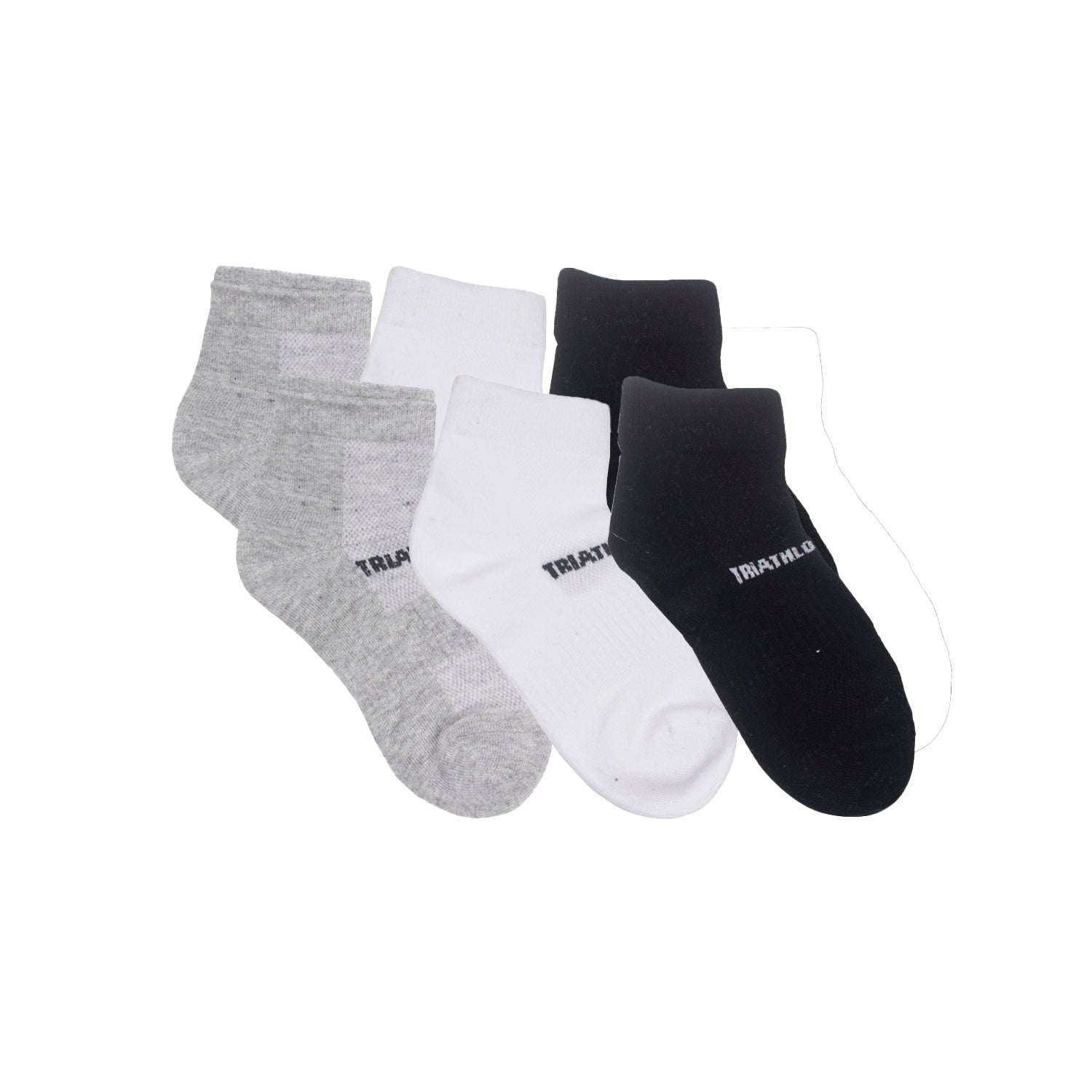 Medias Triathlon Pre escolar Pack6 Multicolor
