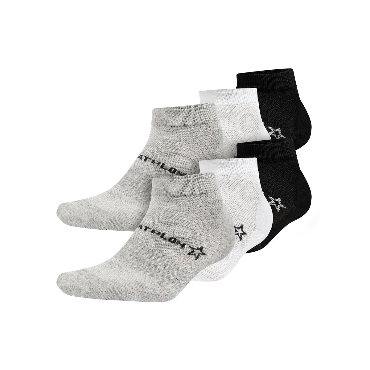 Medias Triathlon Junior Pack6 Multicolor