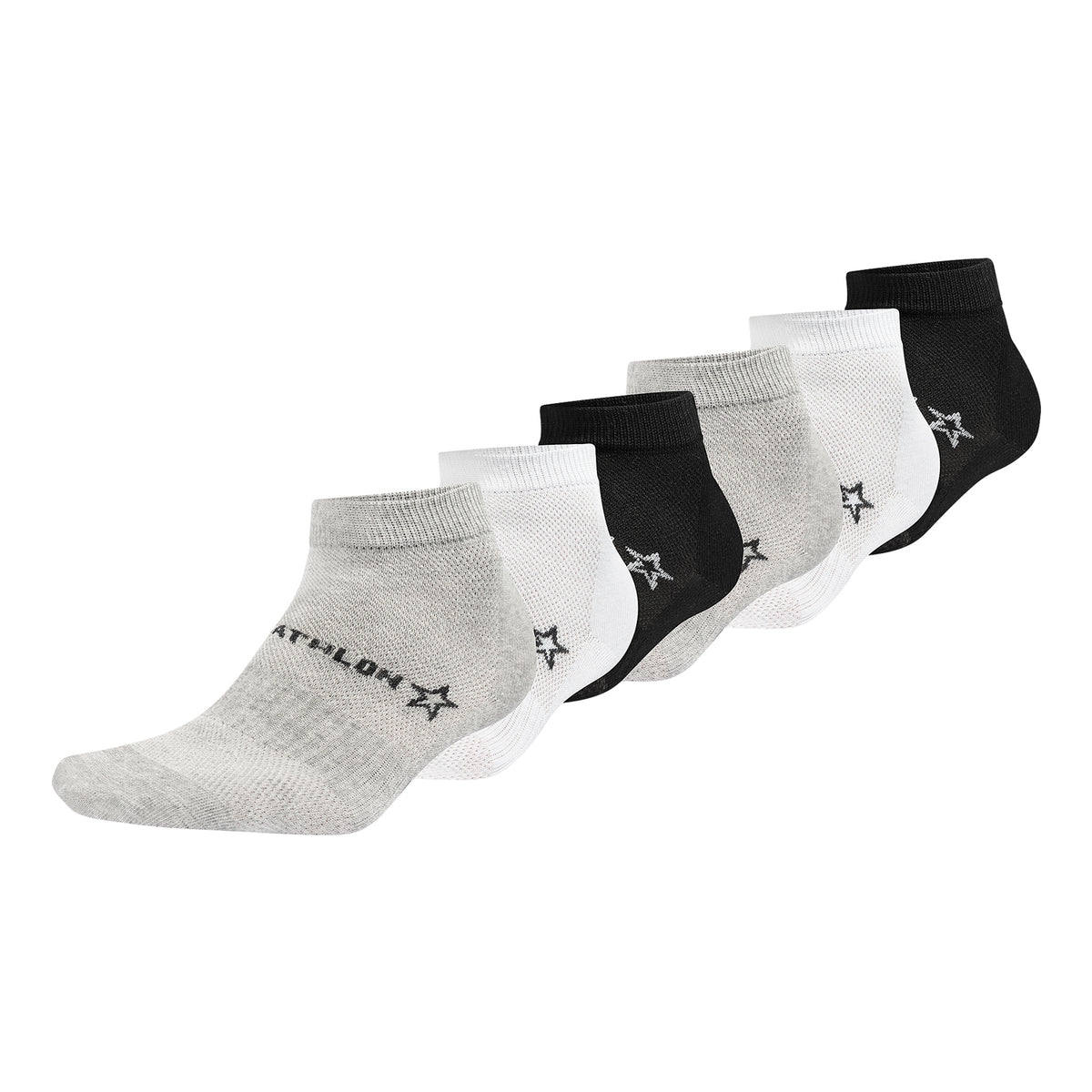 Medias Triathlon Junior Pack6 Multicolor