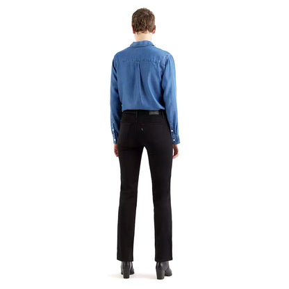 Jeans Urbano Mujer Levis 314 Shaping Straight Soft Black