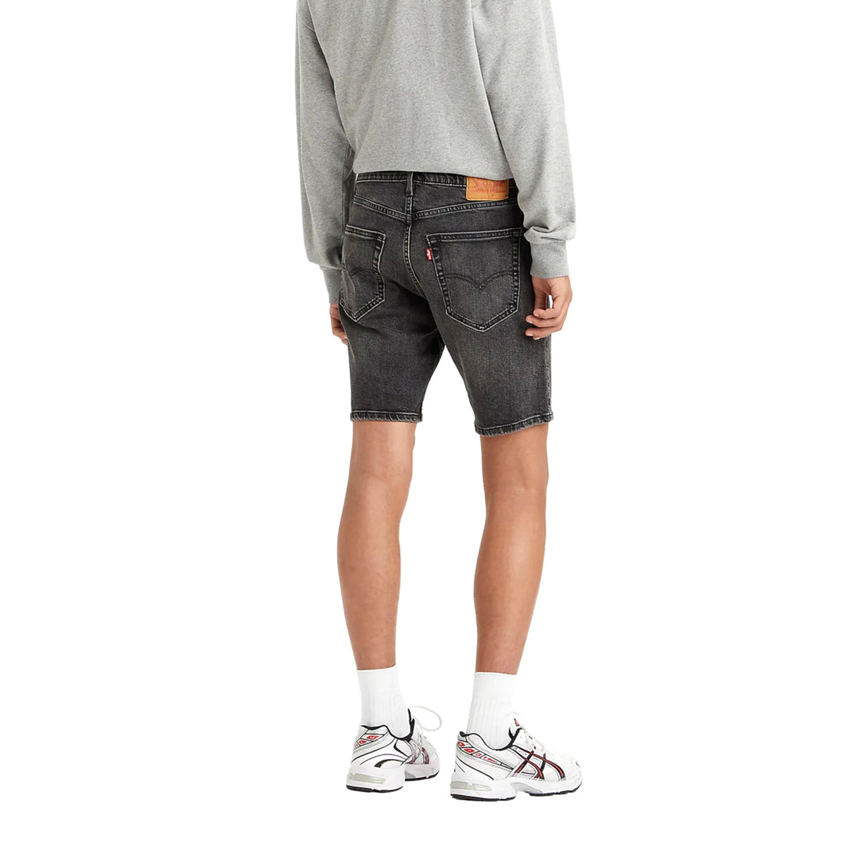 Short Urbano Hombre Levis 412 Slim Shorts Wax On Wax Off Adv Short color Negro Outfit streetwear - código 39387-0071
