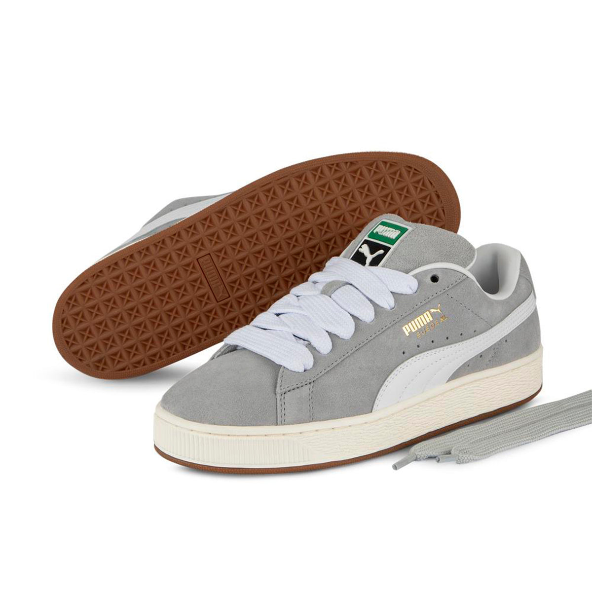 Zapatillas Puma Hombre Suede XL Gris