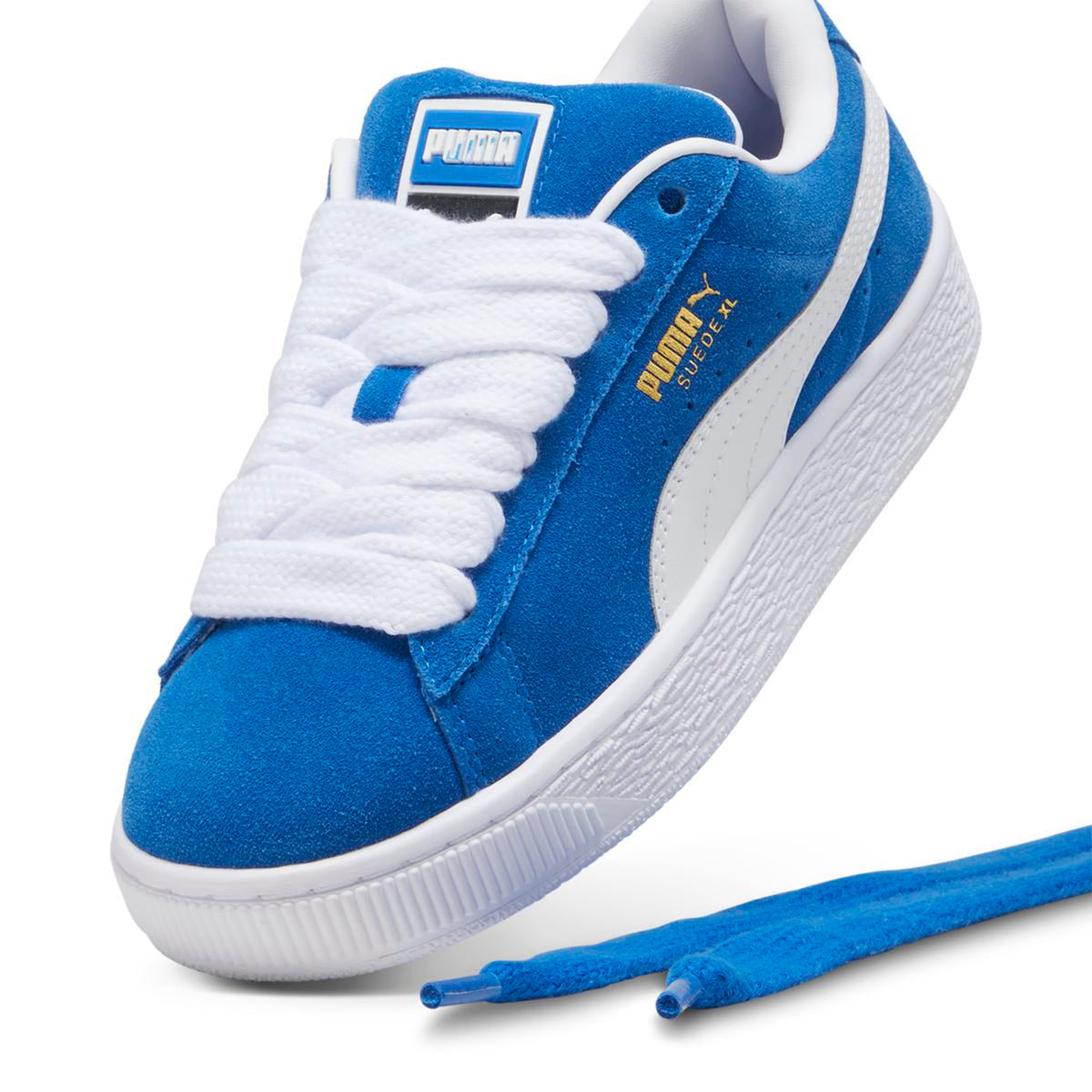 Zapatillas Puma Junior Suede XL Azul