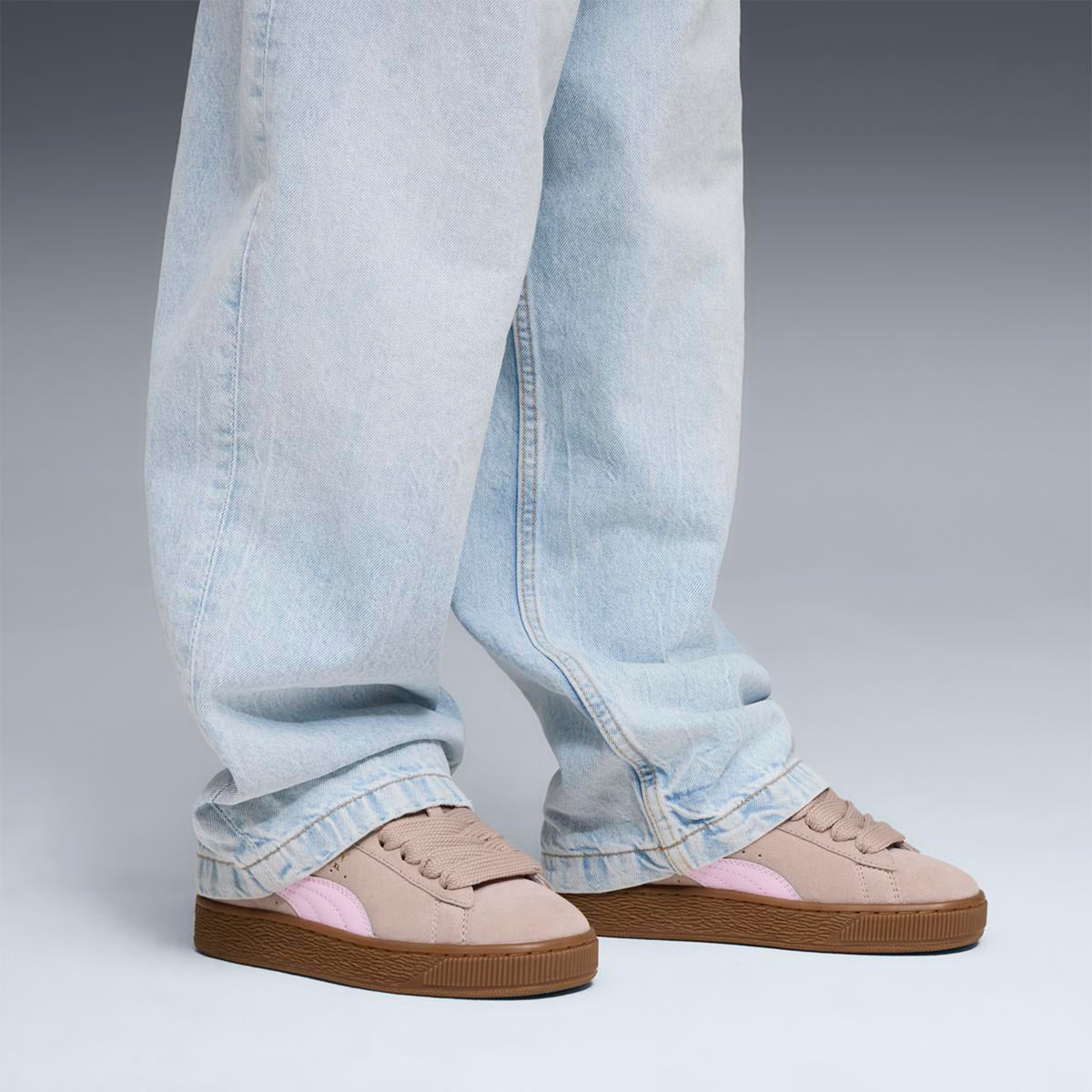 Zapatillas Puma Junior Suede XL Marron