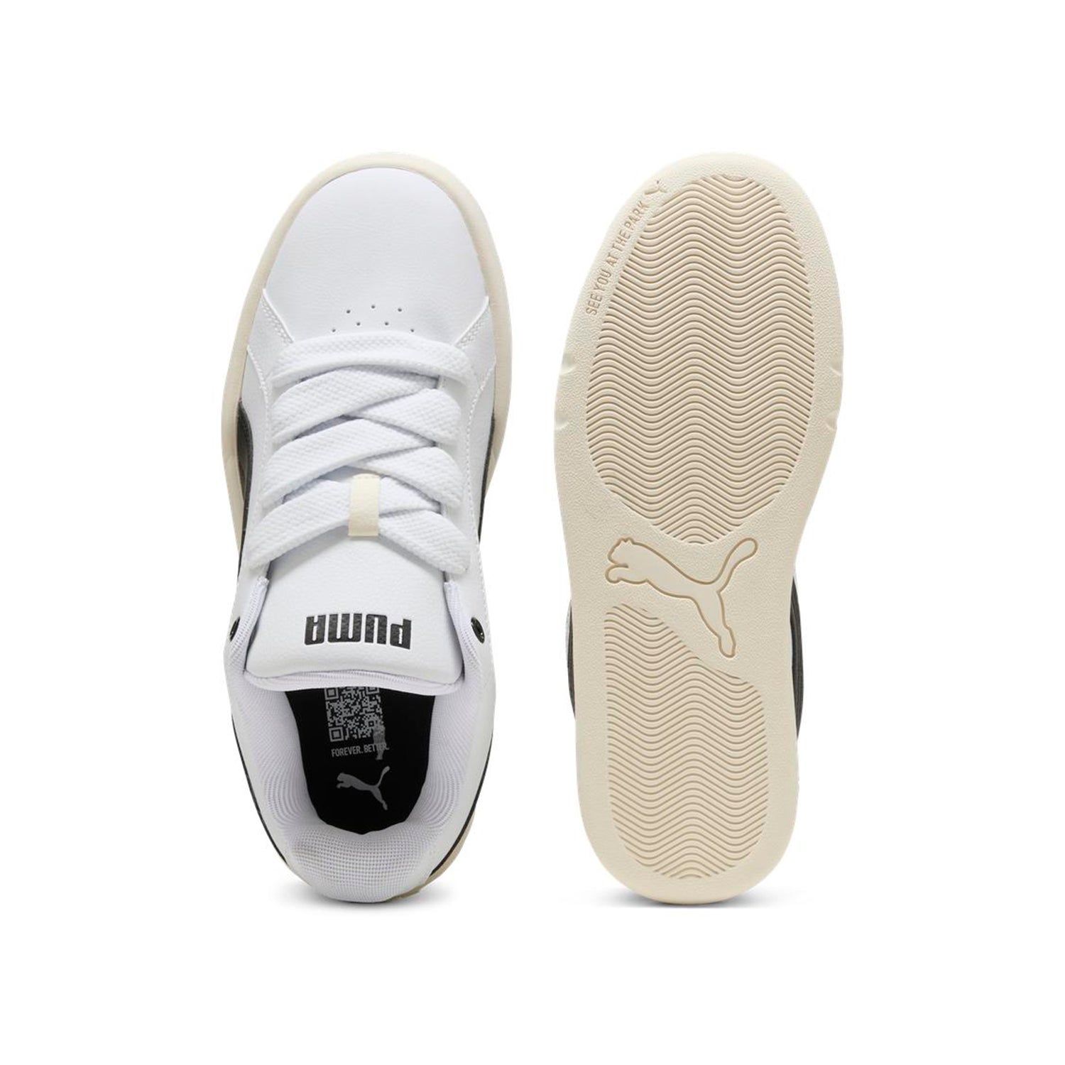 Zapatillas Puma Hombre Park Lifestyle Easy Blanco