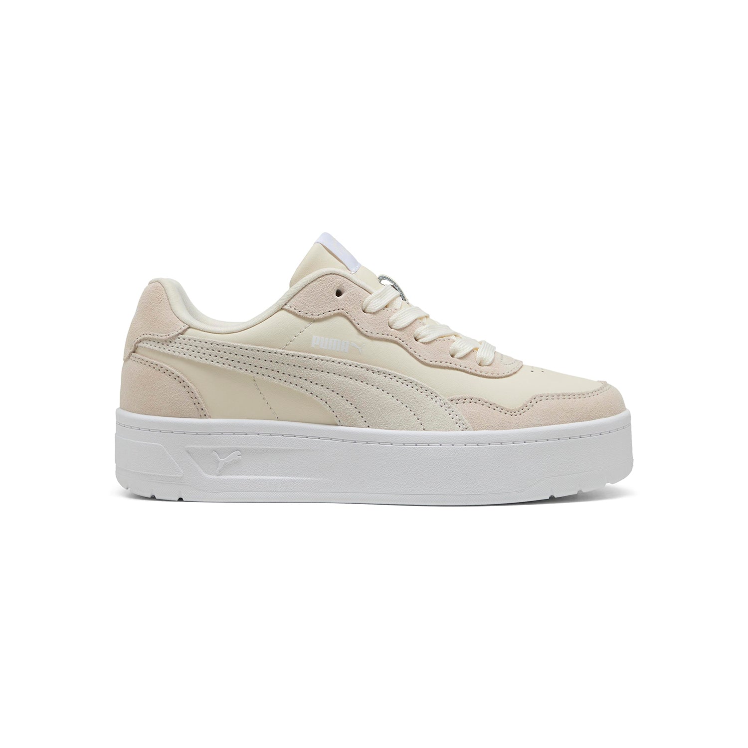 Zapatillas Puma Mujer Court Lally Skye Suede Beige