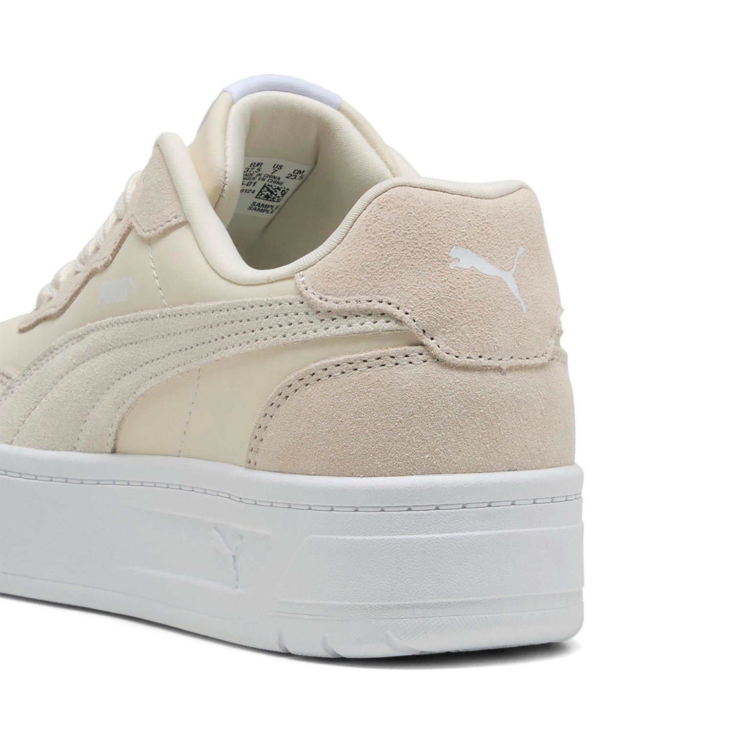 Zapatillas Puma Mujer Court Lally Skye Suede Beige